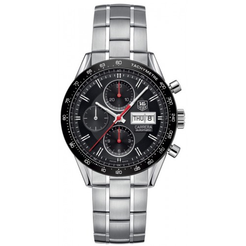 Tag Heuer Carrera 41mm Chronograph Men's Watch CV201AH-BA0725